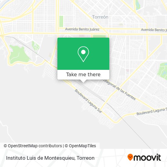 Instituto Luis de Montesquieu map
