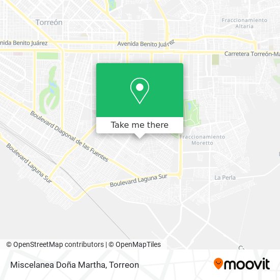 Miscelanea Doña Martha map