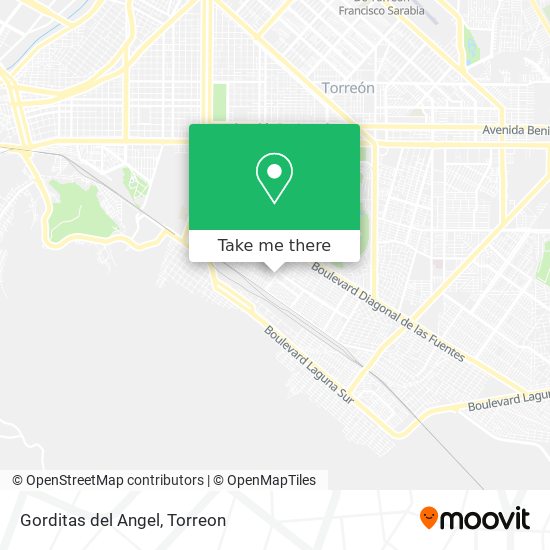 Gorditas del Angel map