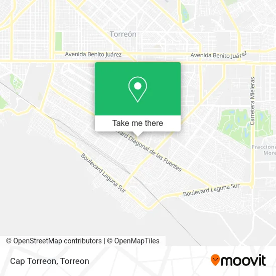 Cap Torreon map