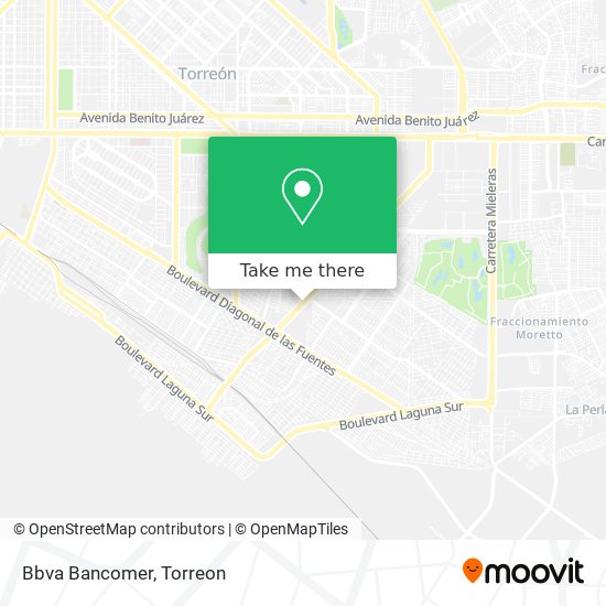 Bbva Bancomer map