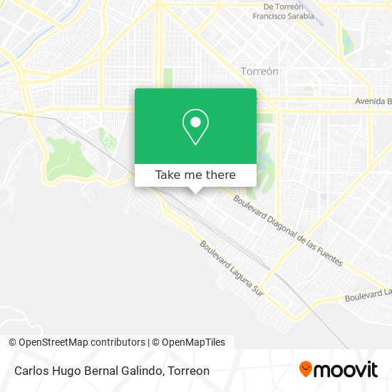 Carlos Hugo Bernal Galindo map
