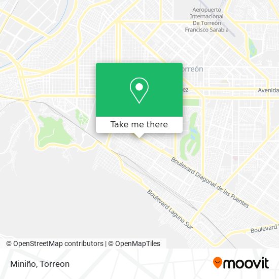 Mapa de Miniño
