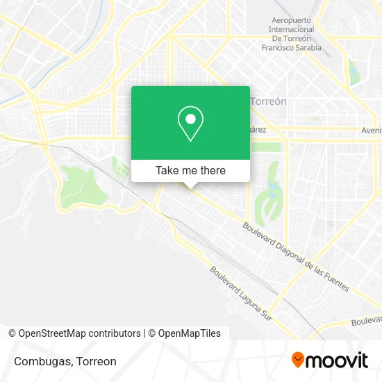 Combugas map