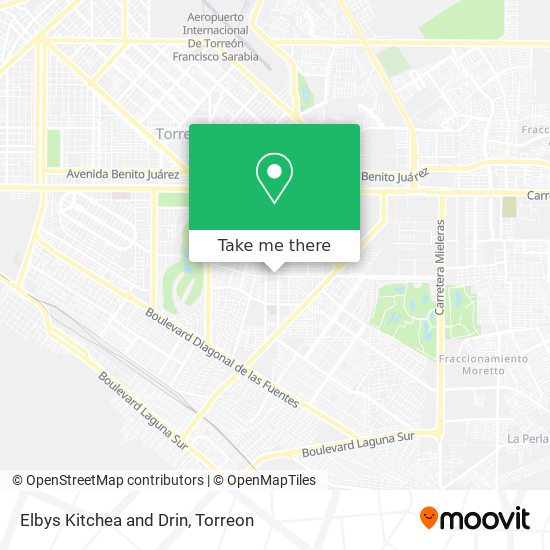 Elbys Kitchea and Drin map