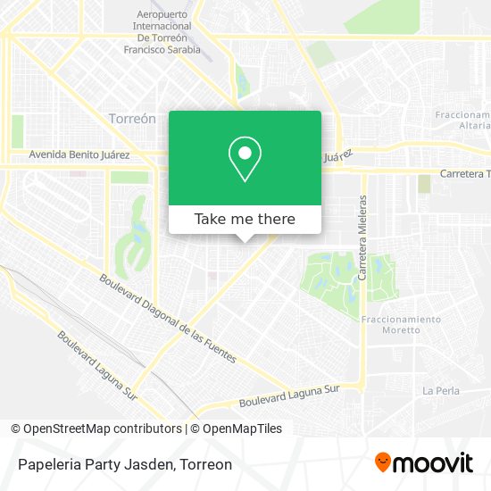 Mapa de Papeleria Party Jasden
