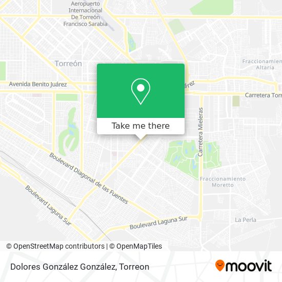 Mapa de Dolores González González