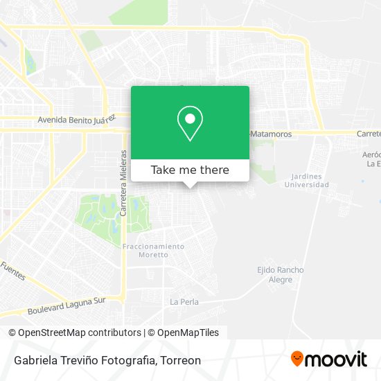 Mapa de Gabriela Treviño Fotografia