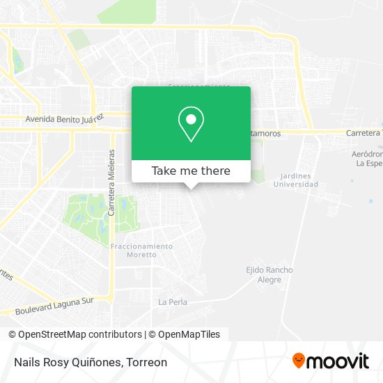 Nails Rosy Quiñones map