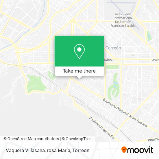 Vaquera Villasana, rosa María map