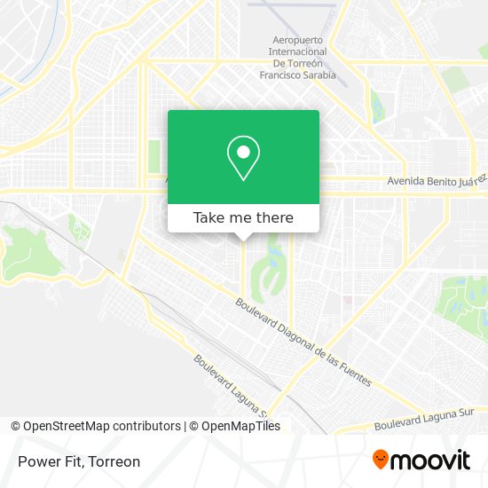 Power Fit map