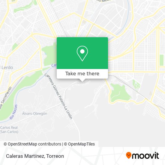 Mapa de Caleras Martínez