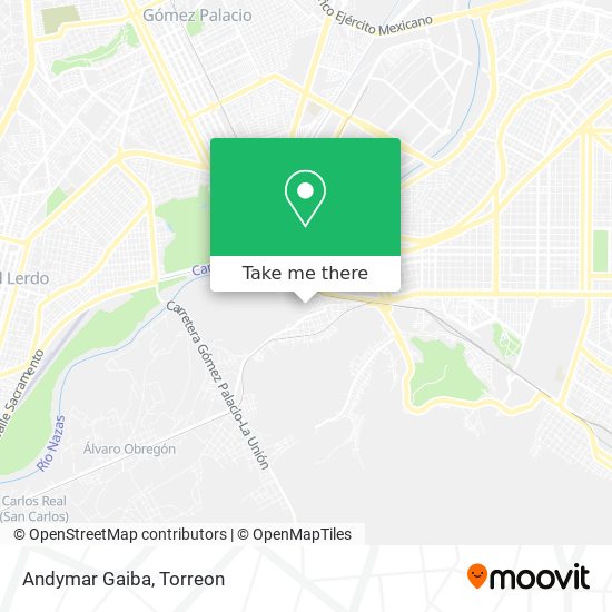 Mapa de Andymar Gaiba
