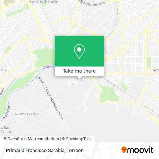 Primaria Francisco Sarabia map