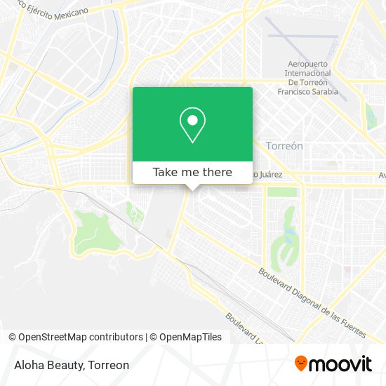 Mapa de Aloha Beauty