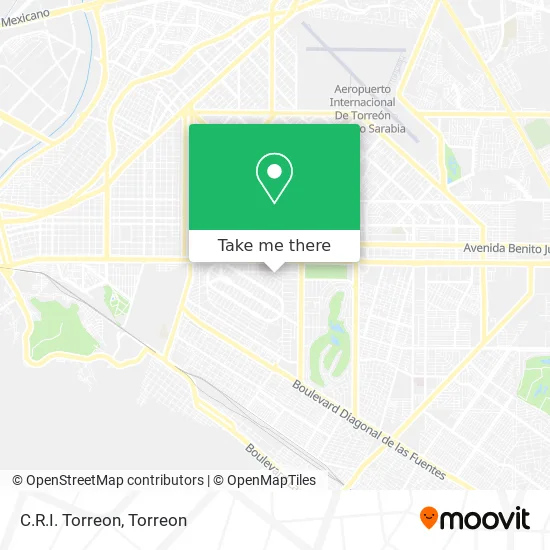 C.R.I. Torreon map