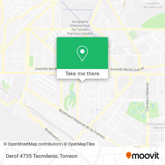 Mapa de Derof 4735 Tecmilenio