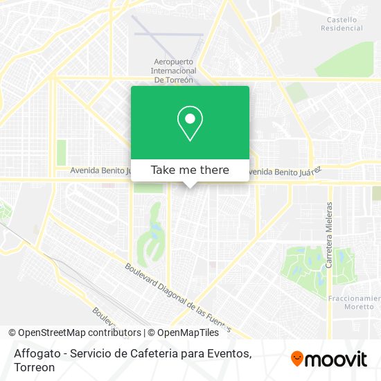 Affogato - Servicio de Cafeteria para Eventos map