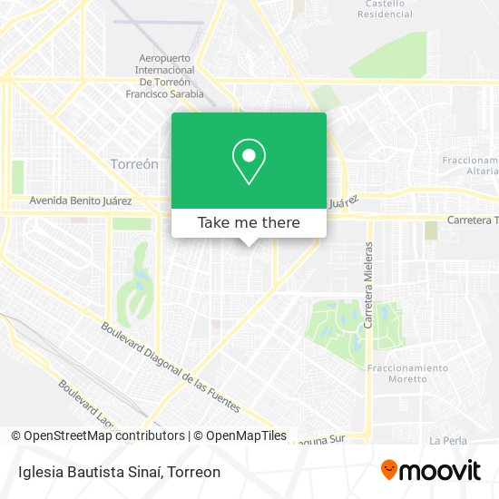 Iglesia Bautista Sinaí map