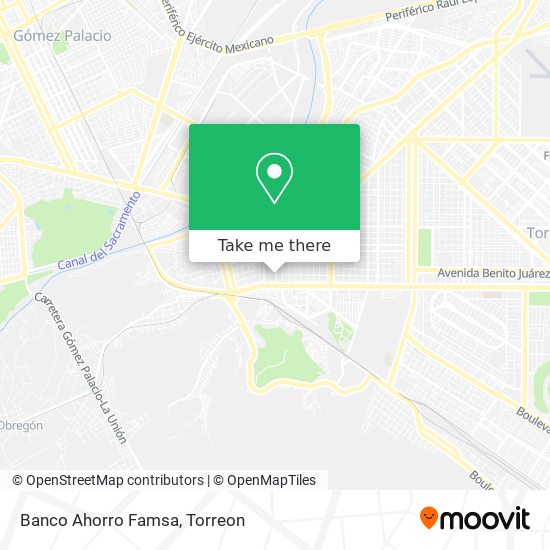 Banco Ahorro Famsa map