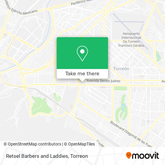 Retsel Barbers and Laddies map