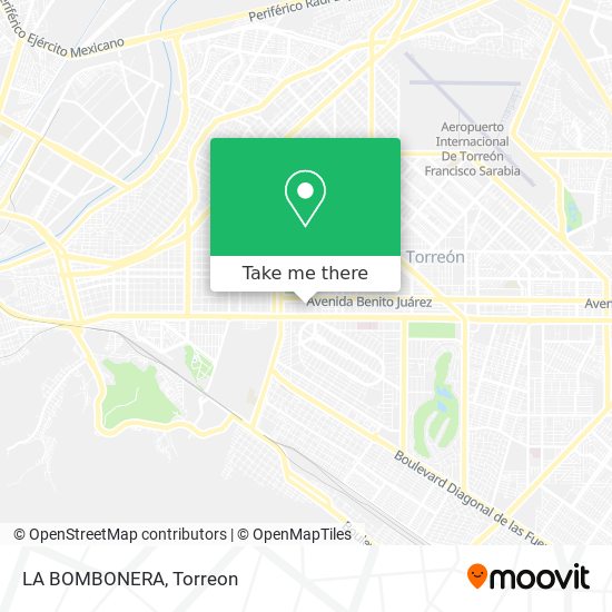 Mapa de LA BOMBONERA