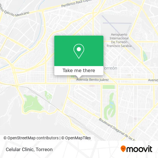 Celular Clinic map