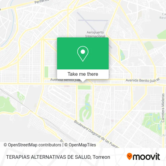 TERAPIAS ALTERNATIVAS DE SALUD map