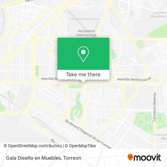 Mapa de Gala Diseño en Muebles