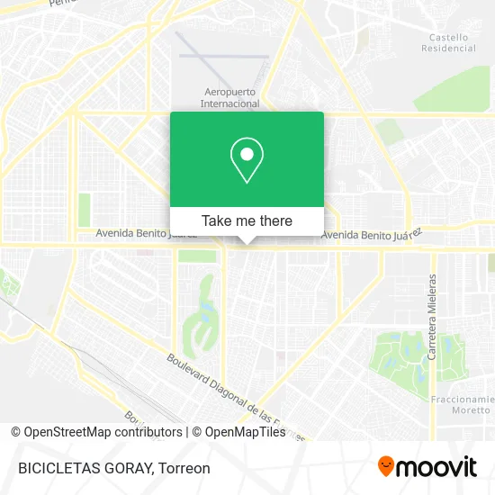 BICICLETAS GORAY map