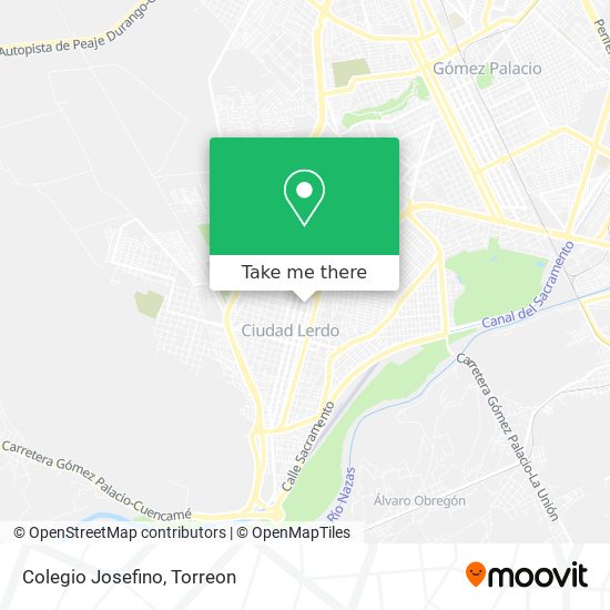 Mapa de Colegio Josefino