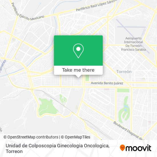 Unidad de Colposcopia Ginecologia Oncologica map