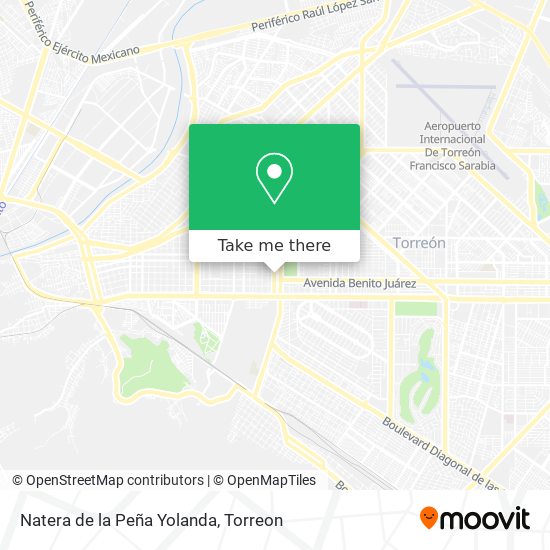 Natera de la Peña Yolanda map