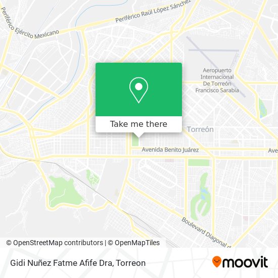 Gidi Nuñez Fatme Afife Dra map