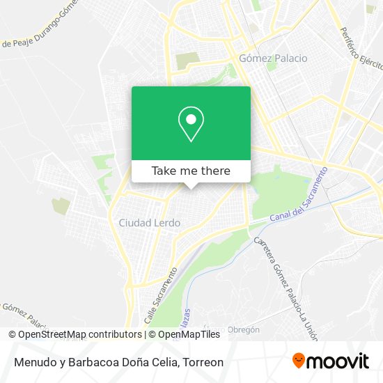 Menudo y Barbacoa Doña Celia map