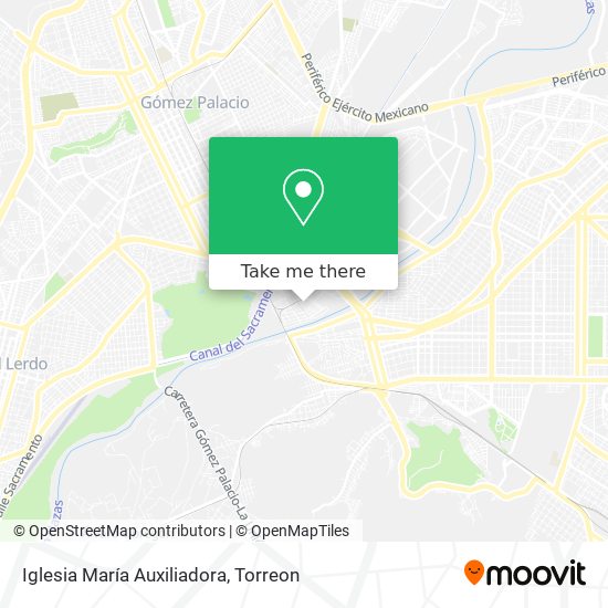 Iglesia María Auxiliadora map