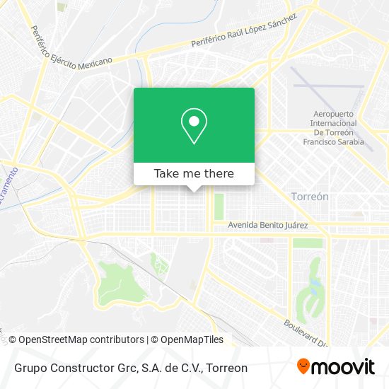 Grupo Constructor Grc, S.A. de C.V. map