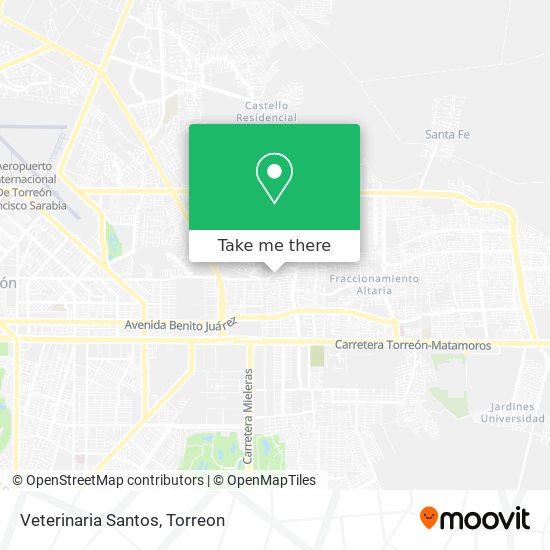 Mapa de Veterinaria Santos
