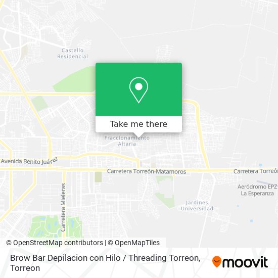 Brow Bar Depilacion con Hilo / Threading Torreon map