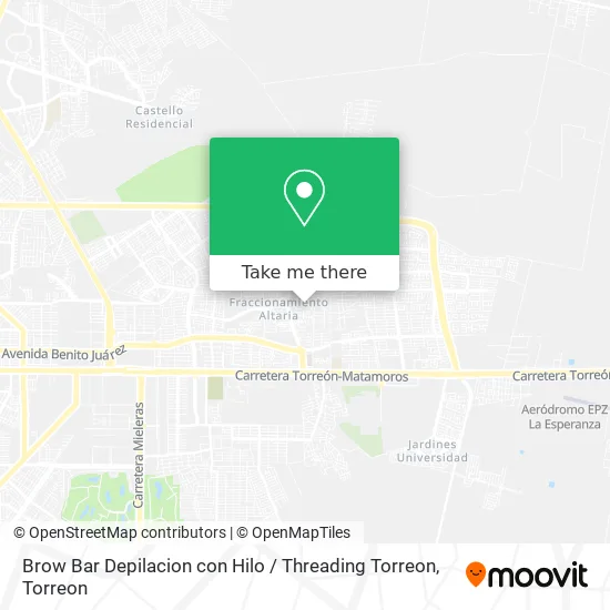 Brow Bar Depilacion con Hilo / Threading Torreon map