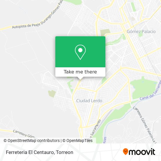 Ferreteria El Centauro map