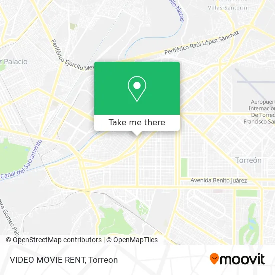 VIDEO MOVIE RENT map