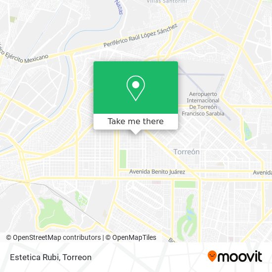 Mapa de Estetica Rubi