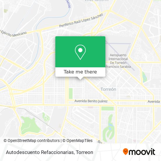 Autodescuento Refaccionarias map