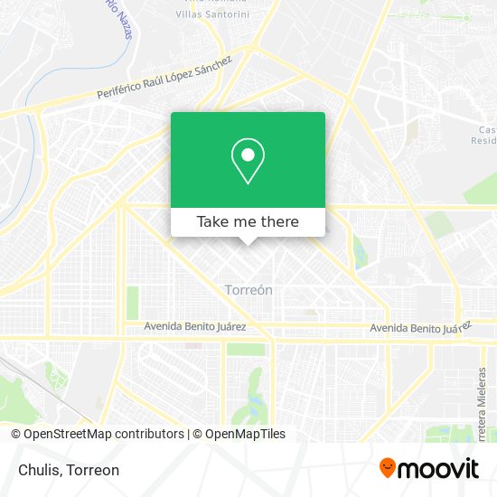 Mapa de Chulis