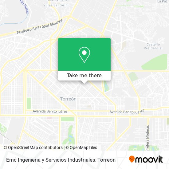 Mapa de Emc Ingenieria y Servicios Industriales