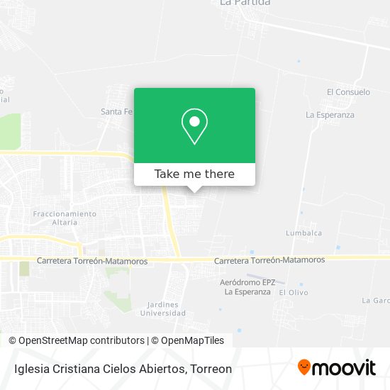 Iglesia Cristiana Cielos Abiertos map