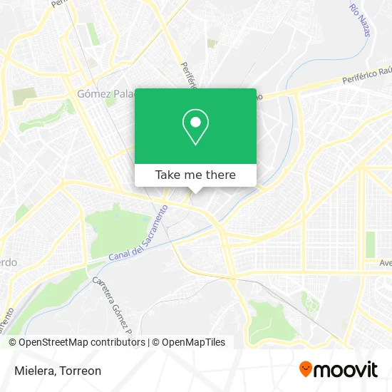 Mielera map