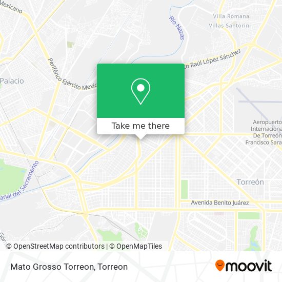 Mapa de Mato Grosso Torreon