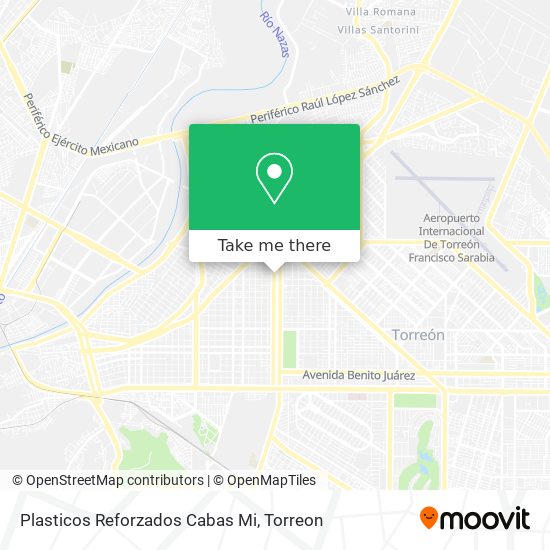 Plasticos Reforzados Cabas Mi map